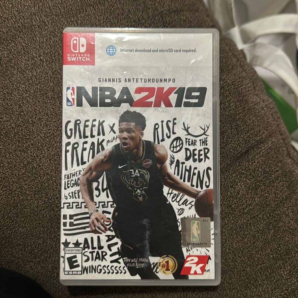 NBA 2k19 Nintendo switch game